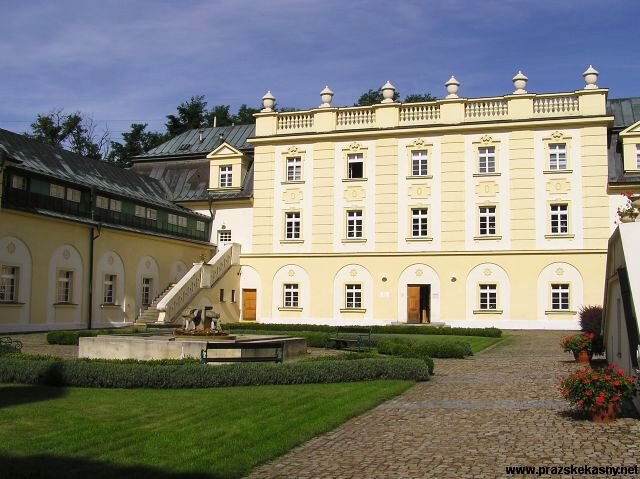 Kašna na nádvoří usedlosti Jenerálka