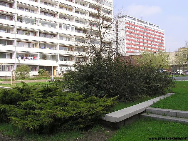 Čtyři fontány na sídlišti Novodvorská